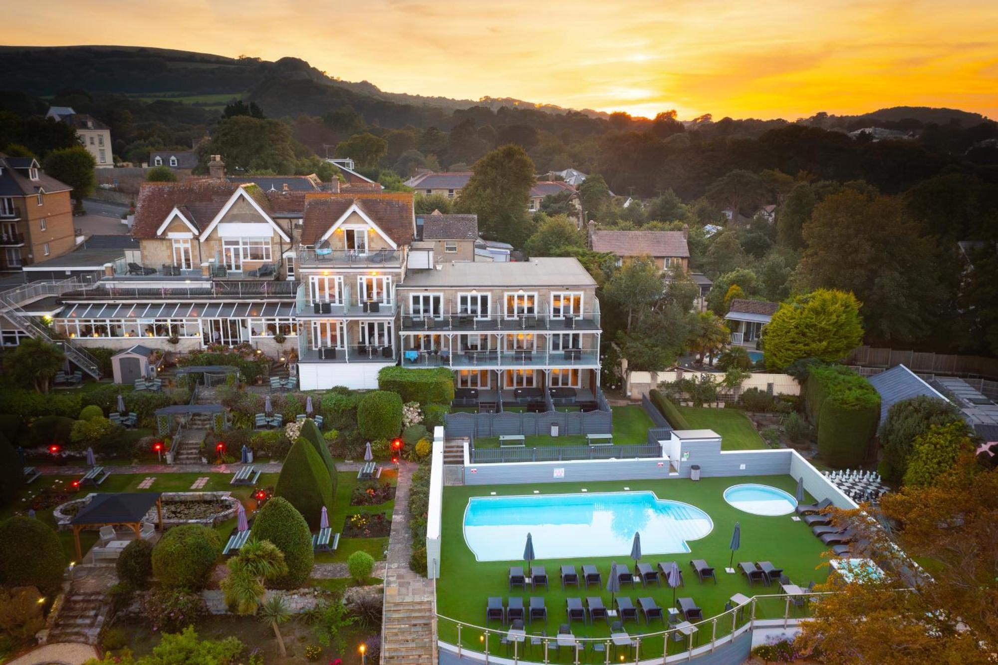 Luccombe Hall Hotel Shanklin Exterior foto